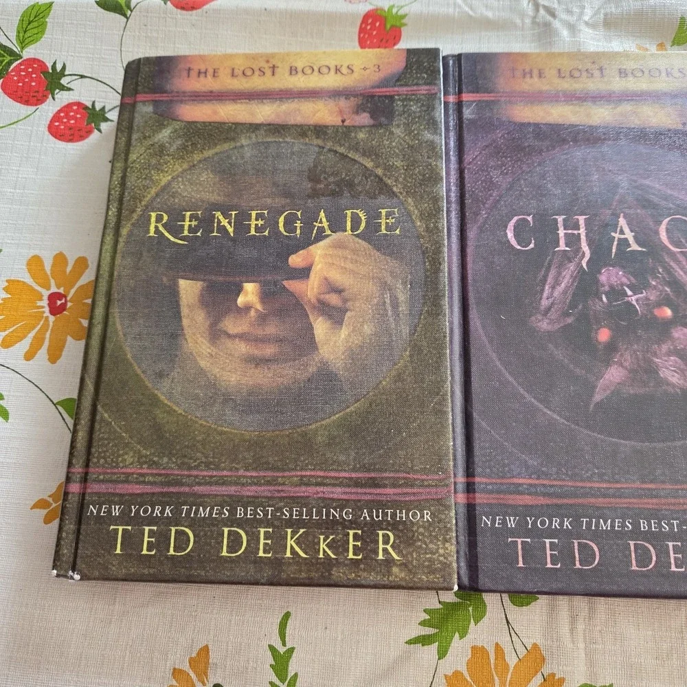The Lost Books 3 4 5 Ted Dekker Hardcover YA novel Lot Christian fiction book